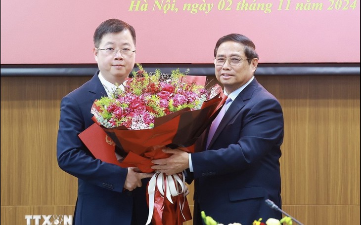 Thủ tướng Phạm Minh Chính trao quyết định điều động, bổ nhiệm Tổng Giám đốc VTV