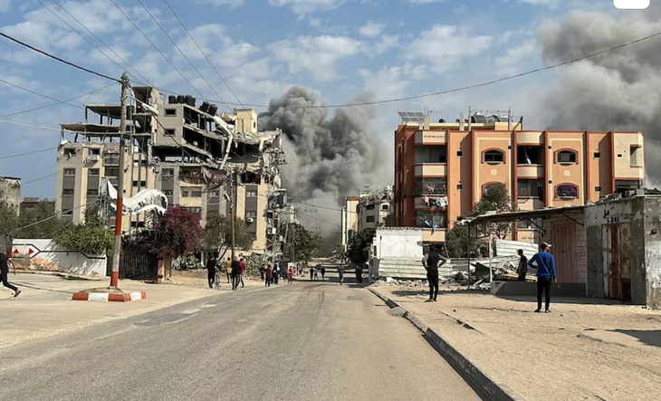 Hy vọng ngừng bắn tiêu tan khi Israel tăng cường không kích Gaza và Lebanon- Ảnh 1. Hy vọng ngừng bắn tiêu tan khi Israel tăng cường không kích Gaza và Lebanon- Ảnh 1.