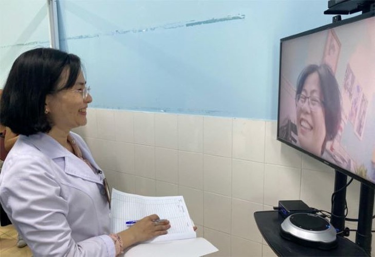 Ứng dụng trí tuệ nhân tạo khám chữa bệnh từ xa cho người dân vùng cao- Ảnh 1. Ứng dụng trí tuệ nhân tạo khám chữa bệnh từ xa cho người dân vùng cao- Ảnh 1.