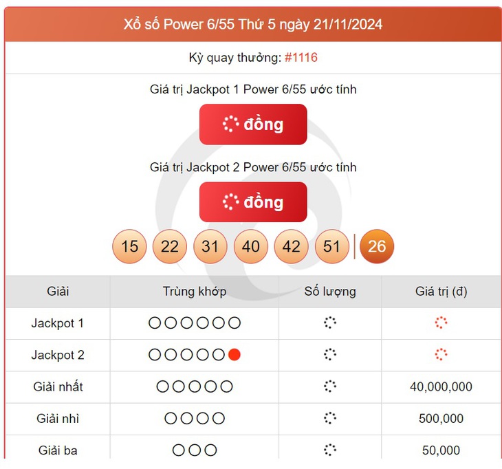 Vietlott 24/11 - Kết quả xổ số Vietlott hôm nay 24/11/2024 - Xổ số Mega 6/45 ngày 24/11- Ảnh 13. Vietlott 24/11 - Kết quả xổ số Vietlott hôm nay 24/11/2024 - Xổ số Mega 6/45 ngày 24/11- Ảnh 13.
