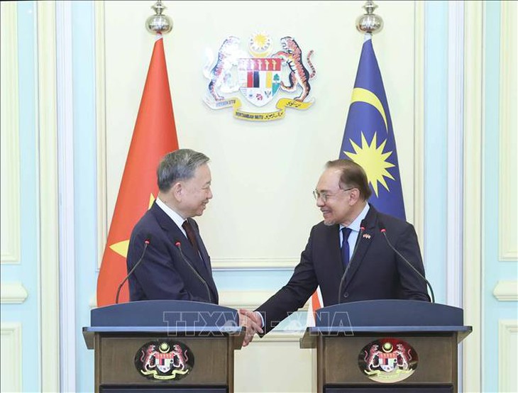 Tuyên bố chung về nâng cấp quan hệ Đối tác Chiến lược toàn diện giữa Việt Nam - Malaysia- Ảnh 2. Tuyên bố chung về nâng cấp quan hệ Đối tác Chiến lược toàn diện giữa Việt Nam - Malaysia- Ảnh 2.