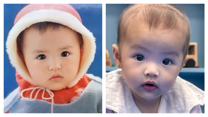 Thu Quỳnh khoe khoảnh khắc con gái 'Thị Tằm' giống mẹ 'như 2 giọt nước'- Ảnh 1. Thu Quỳnh khoe khoảnh khắc con gái 'Thị Tằm' giống mẹ 'như 2 giọt nước'- Ảnh 1.