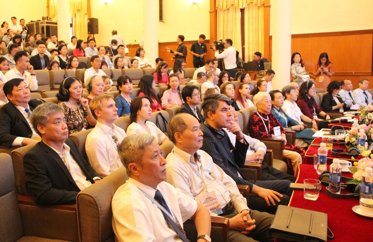 Hội nghị thu hút sự tham gia của nhiều chuyên gia y tế trong và ngoài nước. Ảnh: Xuân Dự