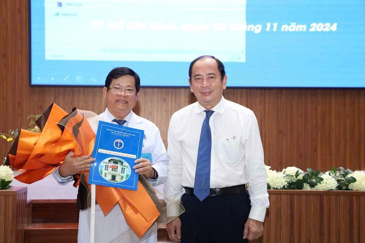 Bệnh viện Ung bướu TPHCM có tân giám đốc- Ảnh 1. Bệnh viện Ung bướu TPHCM có tân giám đốc- Ảnh 1.