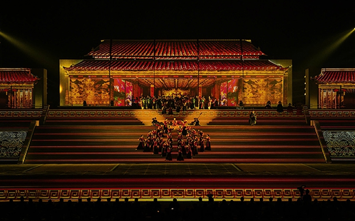 Khai mạc Festival Ninh Bình 2024: Đẹp như bộ phim dã sử cổ trang- Ảnh 6.