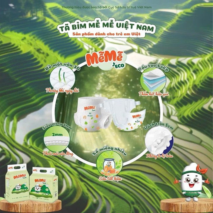 Bỉm Mễ Mễ Eco - Cho bé yêu sự thoải mái, cho mẹ sự an tâm!- Ảnh 2. Bỉm Mễ Mễ Eco - Cho bé yêu sự thoải mái, cho mẹ sự an tâm!- Ảnh 2.