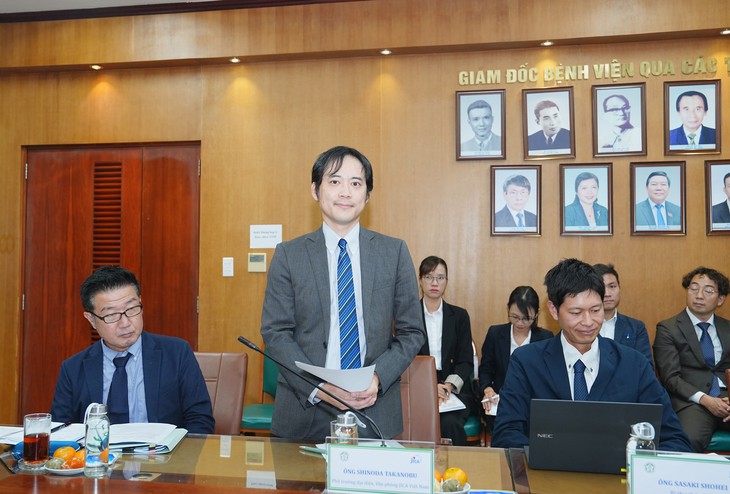 Ra mắt phòng thực hành mẫu chăm sóc người cao tuổi do JICA tài trợ tại Bệnh viện Bạch Mai- Ảnh 1. Ra mắt phòng thực hành mẫu chăm sóc người cao tuổi do JICA tài trợ tại Bệnh viện Bạch Mai- Ảnh 1.
