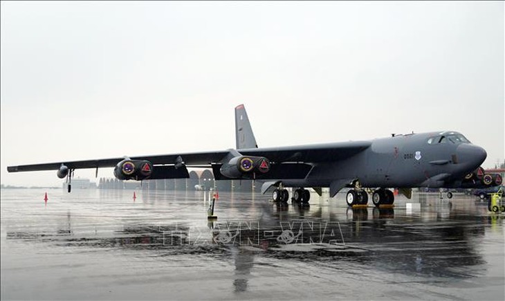 Căng thẳng tại Trung Đông: Máy bay ném bom B-52 của Mỹ đến Trung Đông- Ảnh 1.