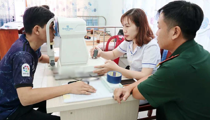 Quy định mới nhất về trường hợp bị cận thị khi tham gia nghĩa vụ quân sự- Ảnh 2.