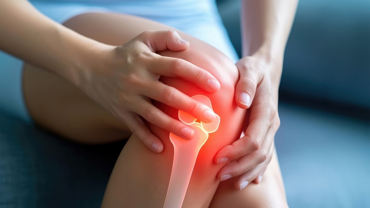 Người phụ nữ bị đau khớp