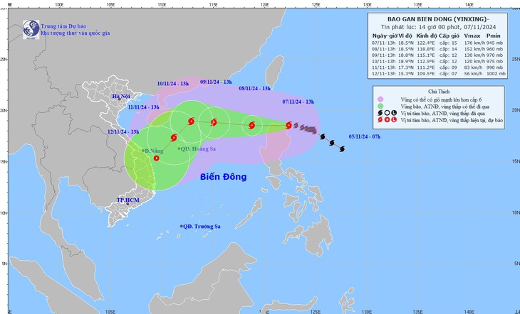 Bão số 7 diễn biến phức tạp, Thủ tướng chỉ đạo khẩn trương ứng phó- Ảnh 1.