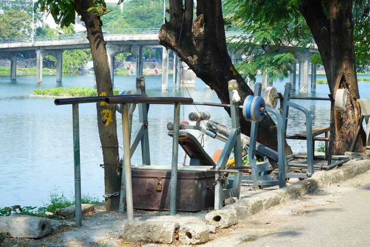 Hình ảnh nhếch nhác, xuống cấp của Công viên Tuổi Trẻ Thủ đô trước lúc hạ rào, đổi tên- Ảnh 7. Hình ảnh nhếch nhác, xuống cấp của Công viên Tuổi Trẻ Thủ đô trước lúc hạ rào, đổi tên- Ảnh 7.