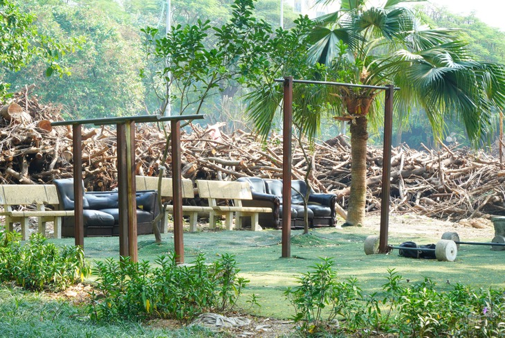 Hình ảnh nhếch nhác, xuống cấp của Công viên Tuổi Trẻ Thủ đô trước lúc hạ rào, đổi tên- Ảnh 8. Hình ảnh nhếch nhác, xuống cấp của Công viên Tuổi Trẻ Thủ đô trước lúc hạ rào, đổi tên- Ảnh 8.