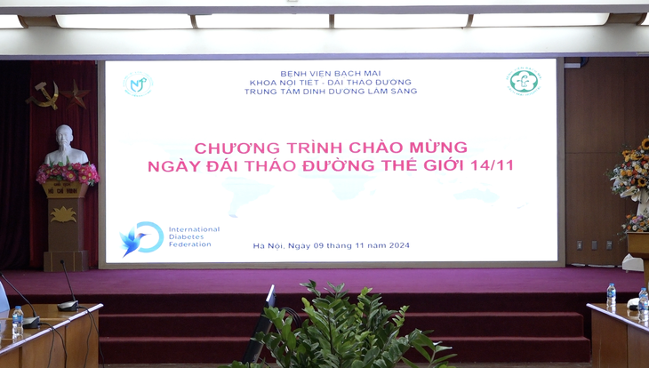 Hướng dẫn thực hành dinh dưỡng cho người bệnh nhân ngày Đái tháo đường 14/11/2024- Ảnh 1. Hướng dẫn thực hành dinh dưỡng cho người bệnh nhân ngày Đái tháo đường 14/11/2024- Ảnh 1.