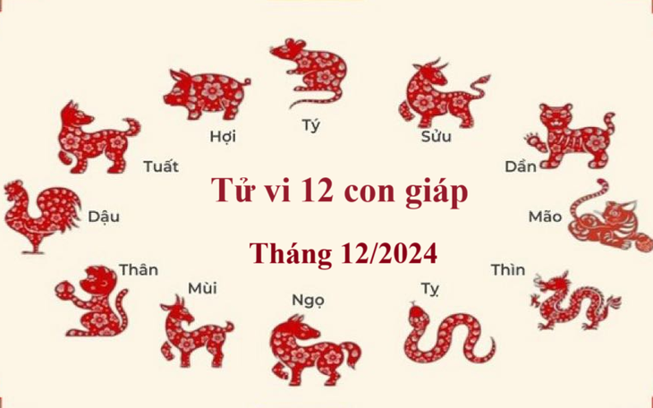 Tử vi 12 con giáp tháng 12/2024: Tý công việc trì trệ, Tỵ chuyển biến tích cực