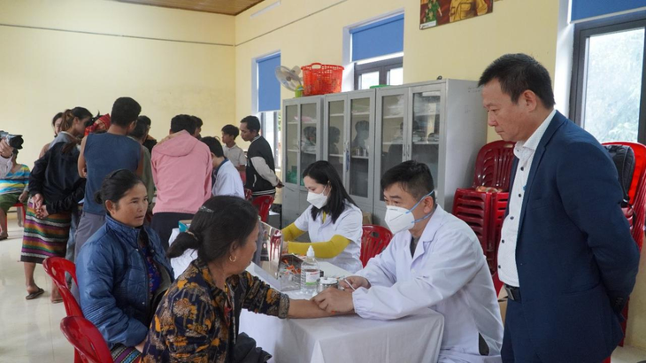 Đẩy mạnh công tác khám phát hiện lao cho cư dân tại các xã biên giới- Ảnh 2. Đẩy mạnh công tác khám phát hiện lao cho cư dân tại các xã biên giới- Ảnh 2.