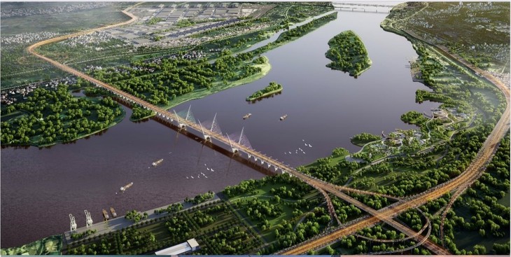 Hà Nội triển khai dự án cầu Thượng Cát bắc qua sông Hồng- Ảnh 1. Hà Nội triển khai dự án cầu Thượng Cát bắc qua sông Hồng- Ảnh 1.