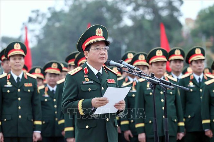 Quân ủy Trung ương, Bộ Quốc phòng tổ chức Lễ báo công và vào Lăng viếng Chủ tịch Hồ Chí Minh- Ảnh 5. Quân ủy Trung ương, Bộ Quốc phòng tổ chức Lễ báo công và vào Lăng viếng Chủ tịch Hồ Chí Minh- Ảnh 5.