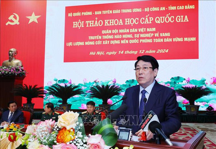 Hội thảo khoa học cấp quốc gia về Quân đội nhân dân Việt Nam- Ảnh 1. Hội thảo khoa học cấp quốc gia về Quân đội nhân dân Việt Nam- Ảnh 1.