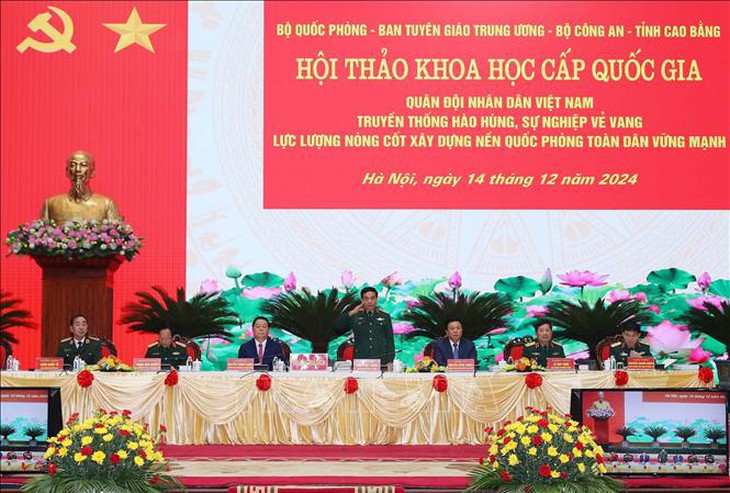 Hội thảo khoa học cấp quốc gia về Quân đội nhân dân Việt Nam- Ảnh 3. Hội thảo khoa học cấp quốc gia về Quân đội nhân dân Việt Nam- Ảnh 3.