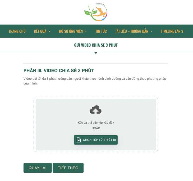 Ứng viên TÔI KHỎE ĐẸP HƠN lưu ý: Gửi kết quả Vòng 3 trước 24h00 ngày 17/12- Ảnh 5. Ứng viên TÔI KHỎE ĐẸP HƠN lưu ý: Gửi kết quả Vòng 3 trước 24h00 ngày 17/12- Ảnh 5.