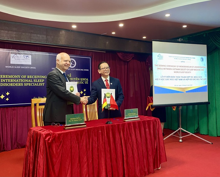 Thúc đẩy hợp tác quốc tế, nghiên cứu, ứng dụng AI vào cải thiện chất lượng giấc ngủ của người Việt- Ảnh 1. Thúc đẩy hợp tác quốc tế, nghiên cứu, ứng dụng AI vào cải thiện chất lượng giấc ngủ của người Việt- Ảnh 1.