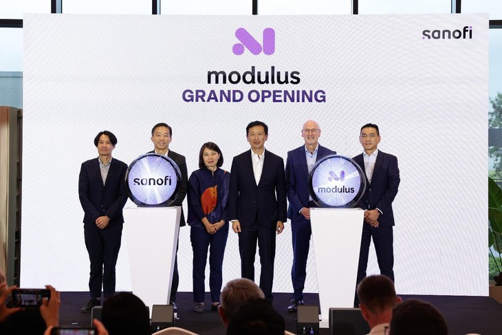 Sanofi khánh thành Nhà máy sản xuất hiện đại theo mô hình mô-đun tại Singapore- Ảnh 1. Sanofi khánh thành Nhà máy sản xuất hiện đại theo mô hình mô-đun tại Singapore- Ảnh 1.
