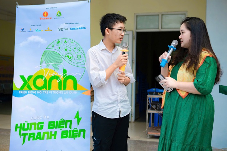 120 ý tưởng tranh tài tại Vòng đối đầu "Tiếng nói Xanh" mùa 2- Ảnh 3. 120 ý tưởng tranh tài tại Vòng đối đầu "Tiếng nói Xanh" mùa 2- Ảnh 3.