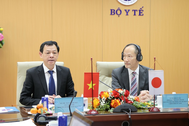 Ủy ban điều phối chung Việt Nam – Nhật Bản lĩnh vực y tế họp lần 2: Thảo luận về ứng phó với già hóa dân số và dinh dưỡng
- Ảnh 1. Ủy ban điều phối chung Việt Nam – Nhật Bản lĩnh vực y tế họp lần 2: Thảo luận về ứng phó với già hóa dân số và dinh dưỡng
- Ảnh 1.