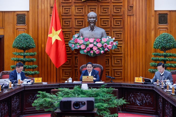 Thủ tướng chủ trì phiên họp về dự thảo Đề án thành lập Đảng bộ Chính phủ- Ảnh 1.