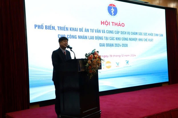Nhu cầu dịch vụ chăm sóc sức khỏe sinh sản của nhóm công nhân lao động trẻ rất lớn- Ảnh 1. Nhu cầu dịch vụ chăm sóc sức khỏe sinh sản của nhóm công nhân lao động trẻ rất lớn- Ảnh 1.