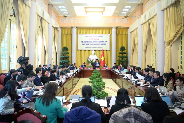 Công bố Lệnh của Chủ tịch nước đối với 9 Luật được Quốc hội thông qua tại Kỳ họp thứ 8- Ảnh 1. Công bố Lệnh của Chủ tịch nước đối với 9 Luật được Quốc hội thông qua tại Kỳ họp thứ 8- Ảnh 1.