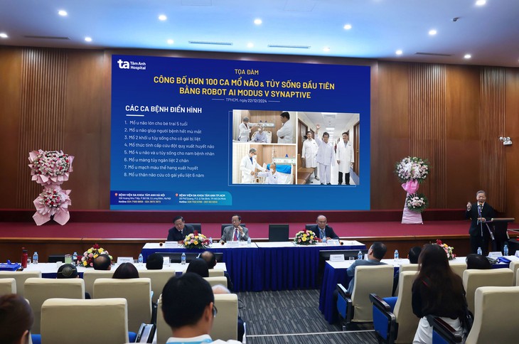 'Hồi sinh' ngoạn mục nhờ mổ não bằng Robot AI tại Bệnh viện Đa khoa Tâm Anh TPHCM- Ảnh 1. 'Hồi sinh' ngoạn mục nhờ mổ não bằng Robot AI tại Bệnh viện Đa khoa Tâm Anh TPHCM- Ảnh 1.