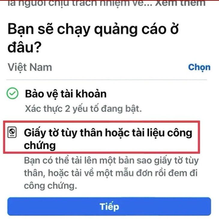 Hướng dẫn xác thực danh tính tài khoản một số mạng xã hội phổ biến tại Việt Nam- Ảnh 5.