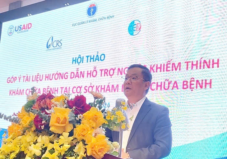 Việt Nam có khoảng 2,5 triệu người khuyết tật nghe nói- Ảnh 1.
