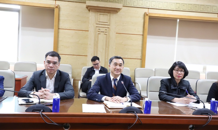Thúc đẩy quan hệ hợp tác giữa Bộ Y tế và Viện Khoa học và Công nghệ Hàn Quốc- Ảnh 1. Thúc đẩy quan hệ hợp tác giữa Bộ Y tế và Viện Khoa học và Công nghệ Hàn Quốc- Ảnh 1.