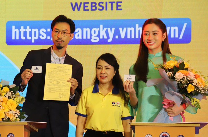 Rapper Đen Vâu, Hoa hậu Lương Thuỳ Linh đăng ký hiến mô, tạng- Ảnh 3.