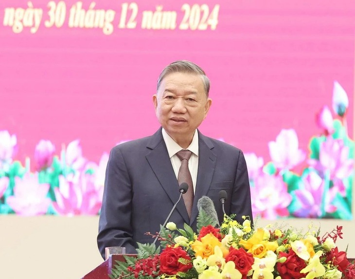 Toàn văn phát biểu của Tổng Bí thư Tô Lâm tại buổi gặp mặt đội ngũ văn nghệ sỹ- Ảnh 1. Toàn văn phát biểu của Tổng Bí thư Tô Lâm tại buổi gặp mặt đội ngũ văn nghệ sỹ- Ảnh 1.