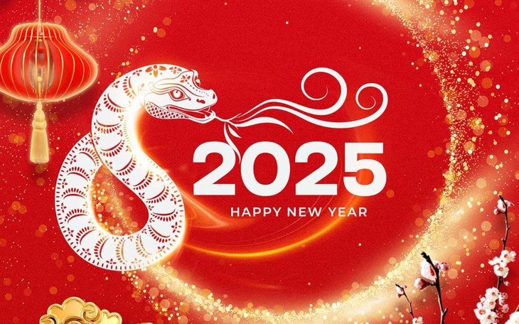 Những mẫu thiệp chúc Tết Ất Tỵ 2025 online đẹp nhất- Ảnh 11.