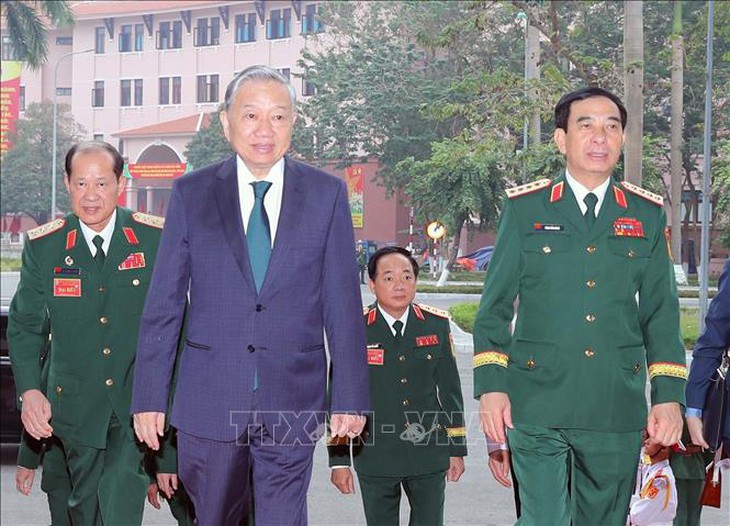 Tổng Bí thư Tô Lâm dự Đại hội thi đua yêu nước Hội Cựu chiến binh Việt Nam lần thứ VII- Ảnh 1. Tổng Bí thư Tô Lâm dự Đại hội thi đua yêu nước Hội Cựu chiến binh Việt Nam lần thứ VII- Ảnh 1.