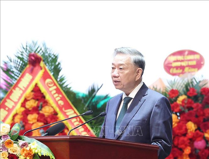 Tổng Bí thư Tô Lâm: Hội Cựu chiến binh nêu cao tinh thần cách mạng, bảo vệ nền tảng tư tưởng của Đảng- Ảnh 5. Tổng Bí thư Tô Lâm: Hội Cựu chiến binh nêu cao tinh thần cách mạng, bảo vệ nền tảng tư tưởng của Đảng- Ảnh 5.