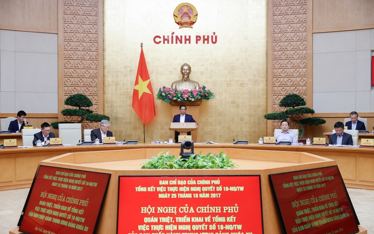 Thủ tướng: Sắp xếp tinh gọn bộ máy là việc khó nhưng "khó mấy cũng phải làm"