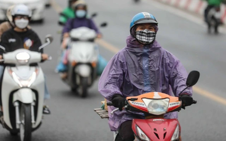 Không khí lạnh tràn xuống nước ta muộn hơn so với dự báo