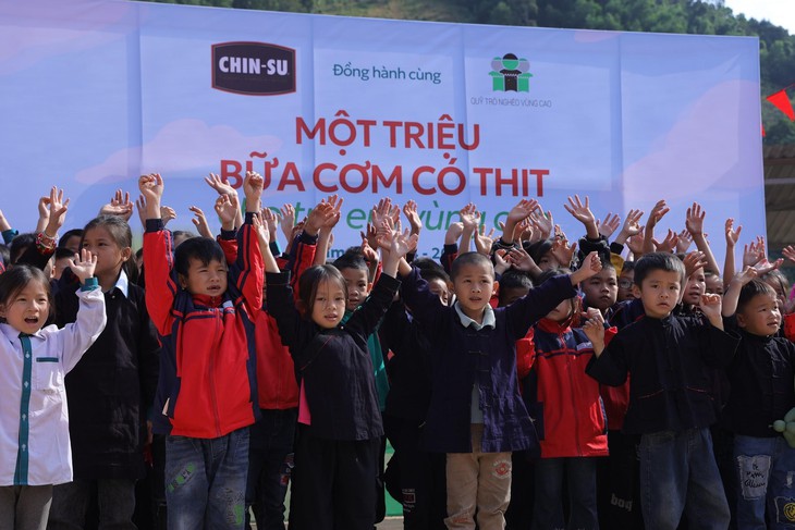 Năm thứ 2 CHIN-SU tài trợ 10 tỷ đồng cho dự án 'Một triệu bữa cơm có thịt' chung tay vì mầm non tương lai- Ảnh 1. Năm thứ 2 CHIN-SU tài trợ 10 tỷ đồng cho dự án 'Một triệu bữa cơm có thịt' chung tay vì mầm non tương lai- Ảnh 1.