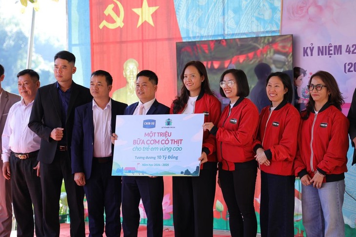 Năm thứ 2 CHIN-SU tài trợ 10 tỷ đồng cho dự án 'Một triệu bữa cơm có thịt' chung tay vì mầm non tương lai- Ảnh 6. Năm thứ 2 CHIN-SU tài trợ 10 tỷ đồng cho dự án 'Một triệu bữa cơm có thịt' chung tay vì mầm non tương lai- Ảnh 6.