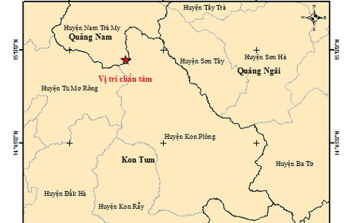 Động đất vẫn tiếp diễn, Quảng Nam chỉ đạo ứng phó
