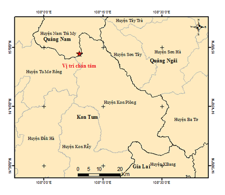 Động đất vẫn tiếp diễn, Quảng Nam chỉ đạo ứng phó- Ảnh 2.