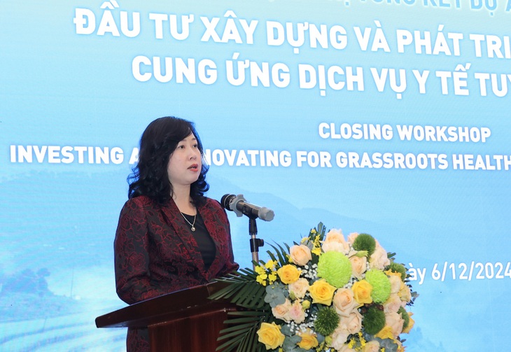 Bộ trưởng Bộ Y tế: Việt Nam đang nỗ lực mở rộng hợp tác, huy động các nguồn lực đầu tư cho y tế cơ sở- Ảnh 1.