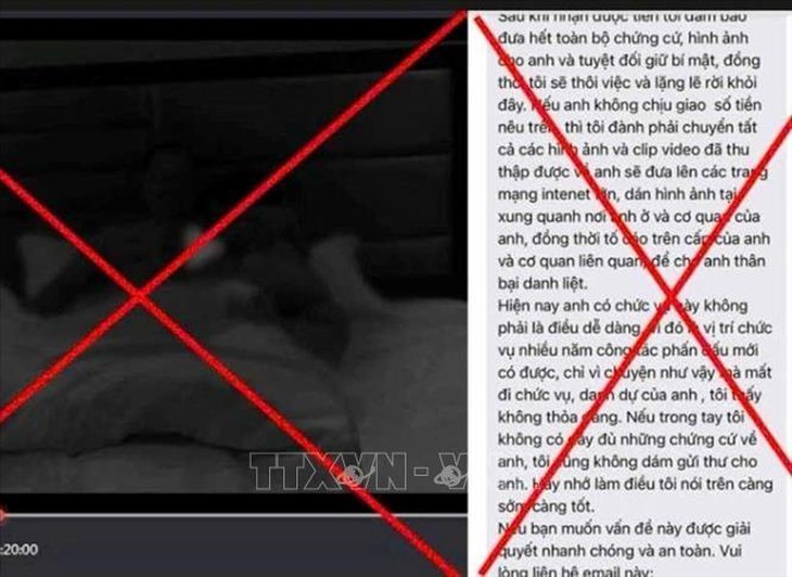Cảnh báo thủ đoạn cắt ghép hình ảnh cá nhân vào clip 'nhạy cảm' để tống tiền- Ảnh 2. Cảnh báo thủ đoạn cắt ghép hình ảnh cá nhân vào clip 'nhạy cảm' để tống tiền- Ảnh 2.
