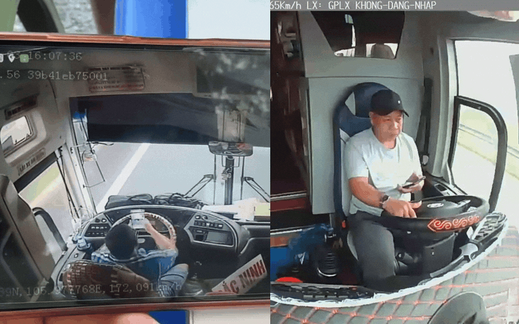 CSGT "soi" camera hành trình phát hiện loạt tài xế coi thường tính mạng hành khách